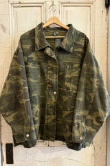 Charlie Camo Trucker Jacket