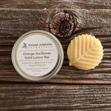 Orange Sunflower Lotion Bar