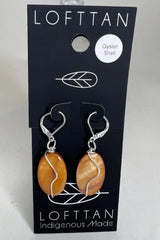 Trent Brown Buckskin Earrings