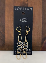 Delilah "Fun Flirty" Earrings - Gold
