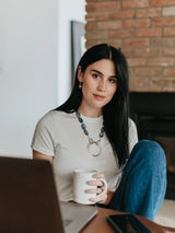 Trent - Montana Blue Shell Necklace