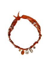 Santa Giulia Orange Peace Necklace