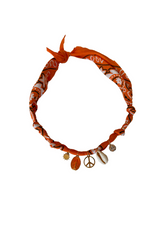 Santa Giulia Orange Peace Necklace