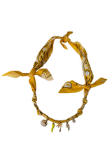 Santa Giulia Yellow Palm Tree Necklace