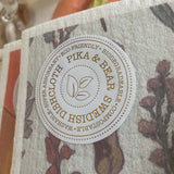 "Nouveau" Wildflower Swedish Dishcloth