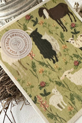 "Totes Ma Goats" Swedish Dishcloth