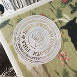 "Totes Ma Goats" Swedish Dishcloth