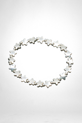 Elasticated Star Bracelet Silver
