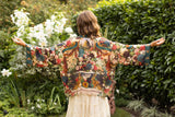 Stay Gold Cropped Kimono