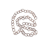 Isa "Strong" Rose Gold Chain
