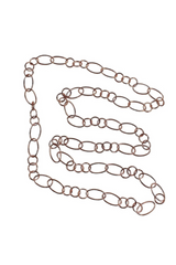 Delilah "Flirty" Rose Gold Chain