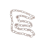 Delilah "Flirty" Rose Gold Chain