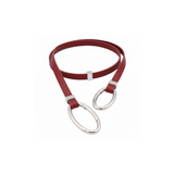Red Wine Avril Edge Strand - Silver