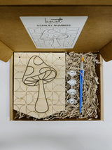 Funky Funghi Stain by Numbers Kit