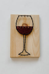 Red Wine String Art Kit - Medium