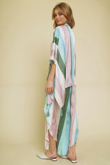 Pastel Stripe Kimono