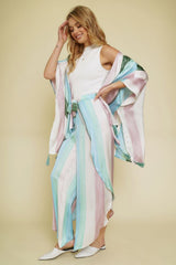 Pastel Stripe Kimono