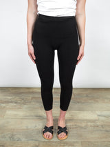 Tummy Tuck Cropped Legging Bottoms - The Post Office by Shannon Passero. Fashion Boutique in Thorold, Ontario
