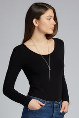 Bamboo L/S Top Tops - The Post Office by Shannon Passero. Fashion Boutique in Thorold, Ontario