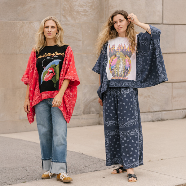 Bandana Banded Pullover