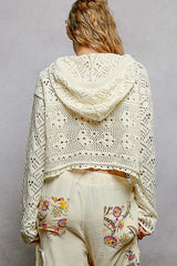 Crochet Patch Hoodie