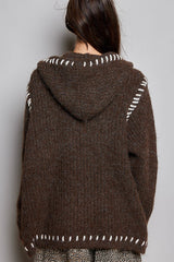 Aurora Hooded Cardigan