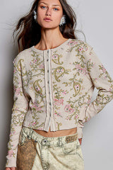 Floral Cardigan