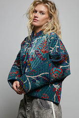 Quilted Velvet Jacket