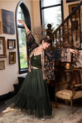 Momento Pixie Crop Kimono