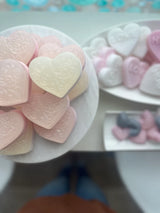 Pink Sparkly Heart Bar Soap