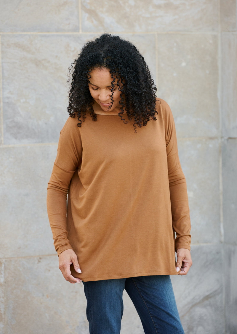 Jacey Boatneck Top