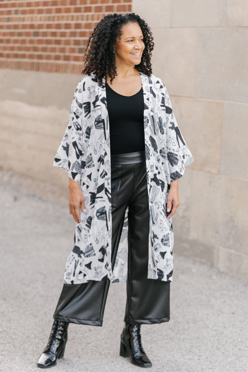 Jeanne Beker Heart On My Sleeve Kimono