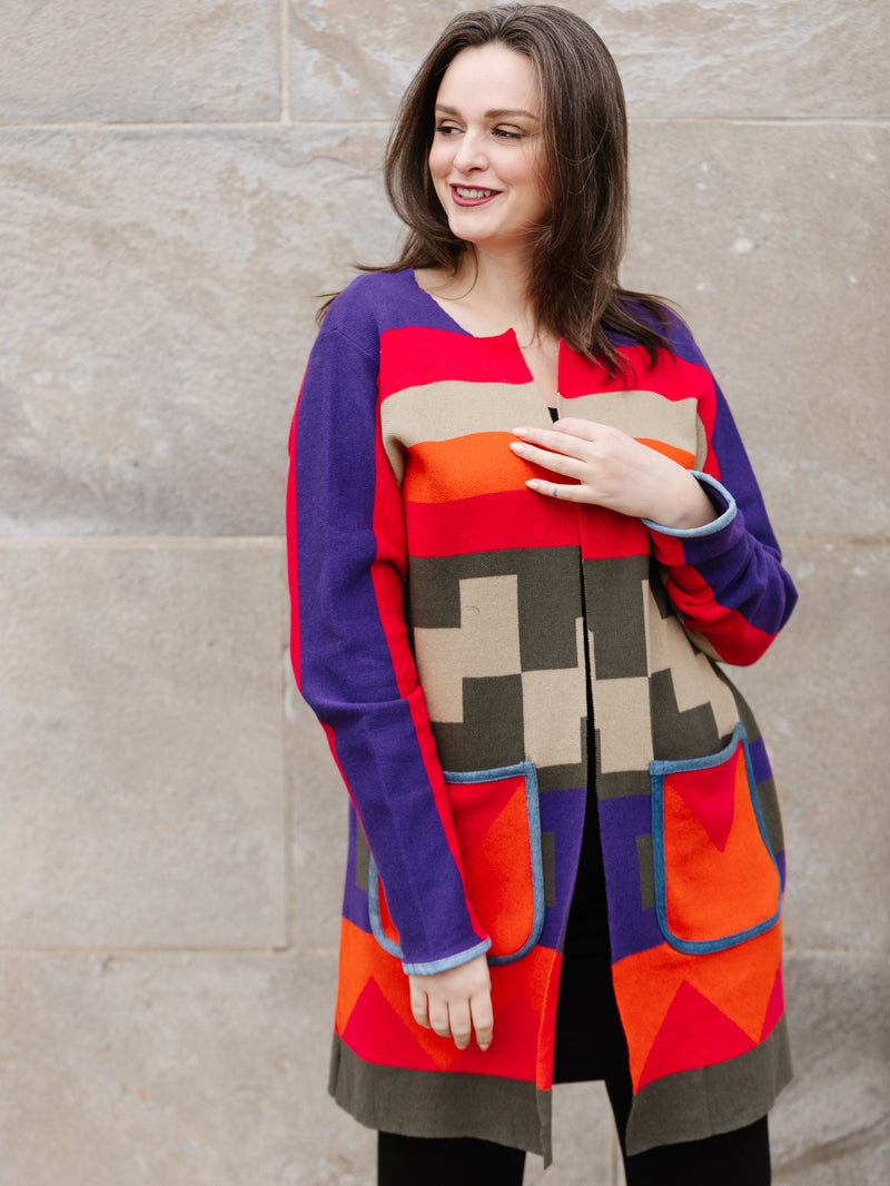 Meron Cardigan Multi Color O/S