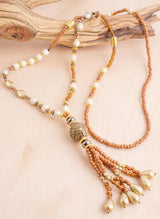 Taj Tassel Necklace