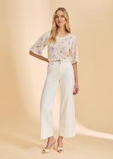 Olivia Cuffed Wide Leg