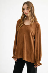 Abigail Vneck Top