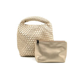 Woven Hobo Mini Bag