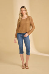 Long Sleeve Bubble Top
