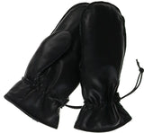 Leather Glitten With Toggle