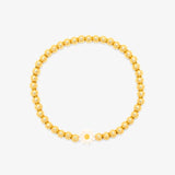 Daisy Bead Stretch Bracelet