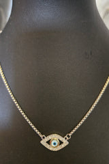 Sparkling Evil Eye Necklace
