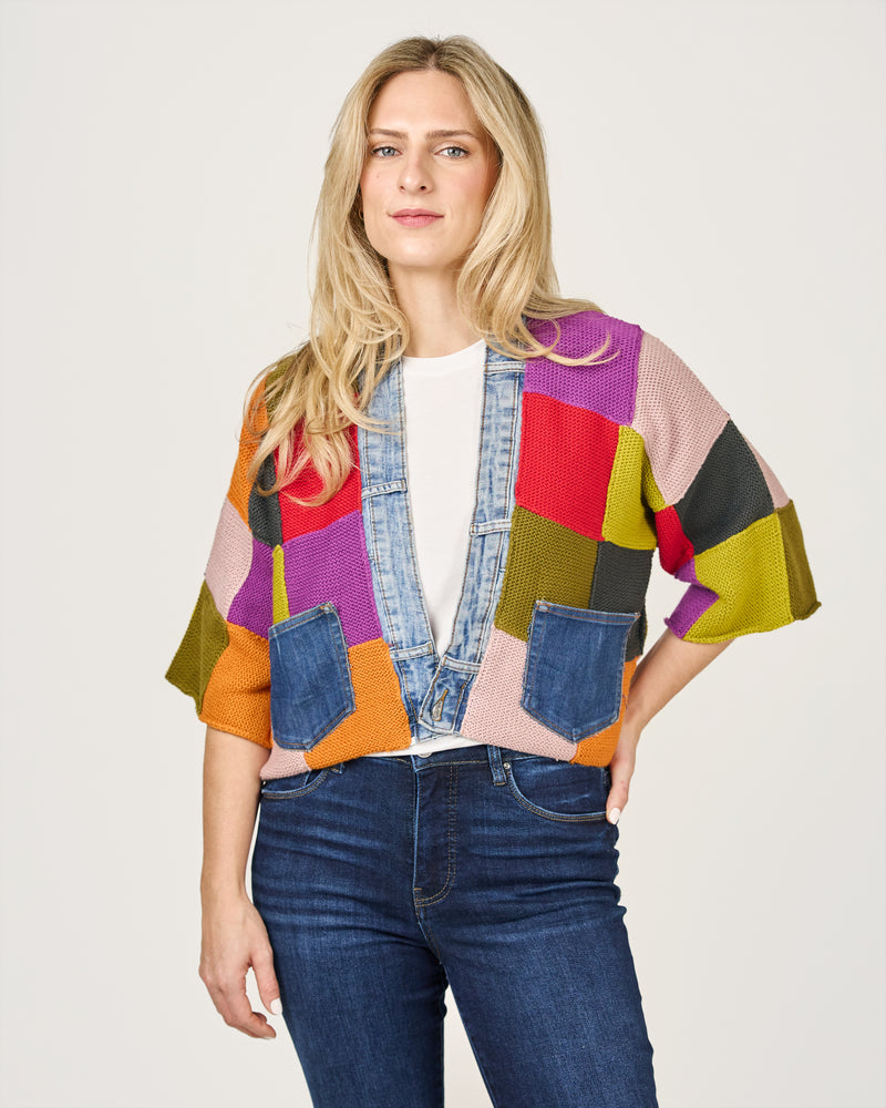 Positano Cardigan Mixed O/S