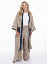 Bandana Long Cardigan