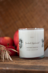 Smoked Applewood Glass Candle