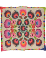 Colourful Plumes Square Scarf