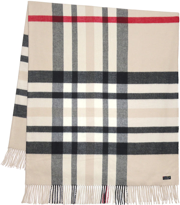 Fraas Plaid Throw