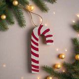 Hanging Candy Cane Ornament