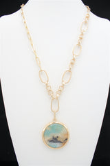 Sky Circle Necklace
