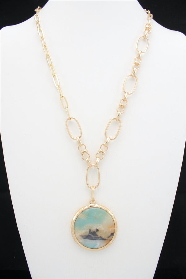 Sky Circle Necklace