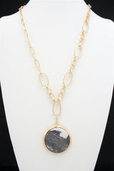 Jill Circle Necklace